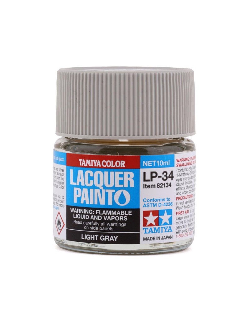 Tamiya - Color Lacquer Paint Light Gray - LP34