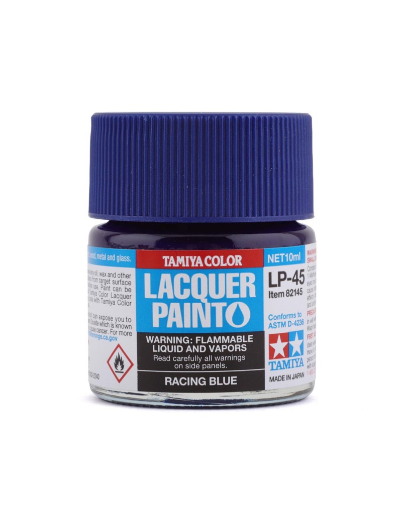 Tamiya - Color Lacquer Paint Racing Blue - LP45