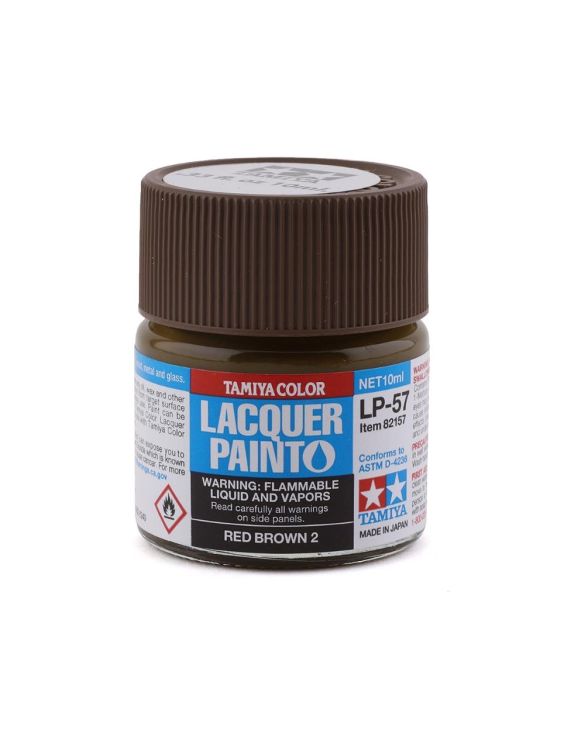 Tamiya - Color Lacquer Paint Red Brown - LP57