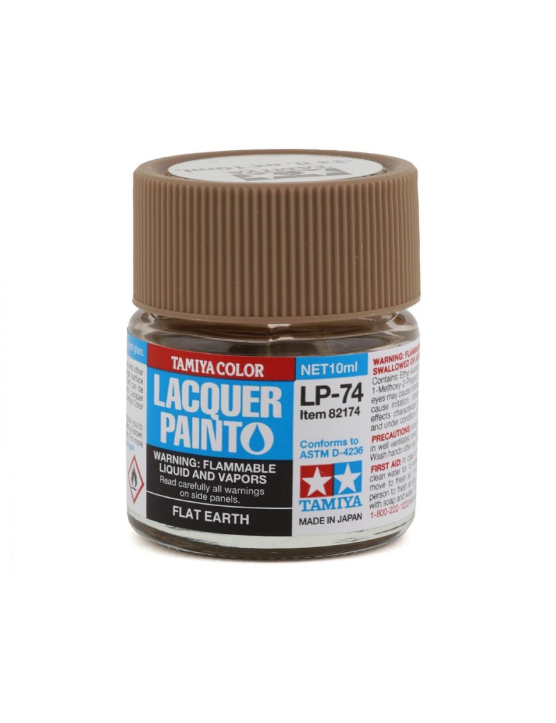 Tamiya - Color Lacquer Paint Flat Earth - LP74