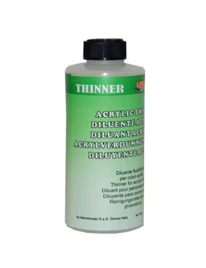 Lifecolor - Acrylic Thinner (250ml Bottle) - 2130