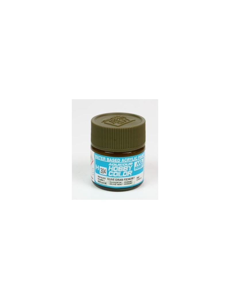 GNZ - Aqueous Semi-Gloss Olive Drab FS34087 10ml - H304