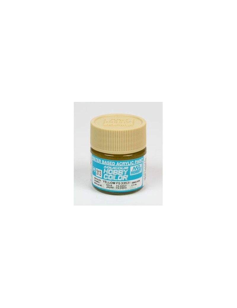 GNZ - Aqueous Semi-Gloss Yellow FS33531 10ml - H313