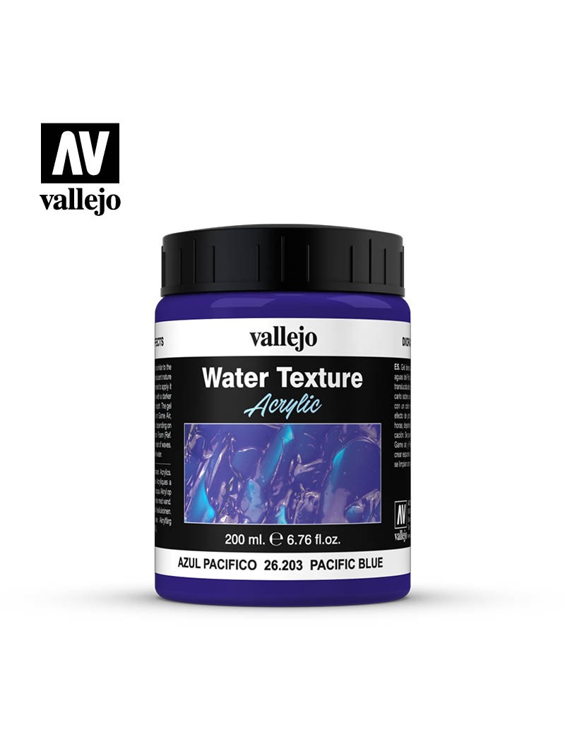 Vallejo Diorama Effect - Pacific Blue - Water Texture 26203