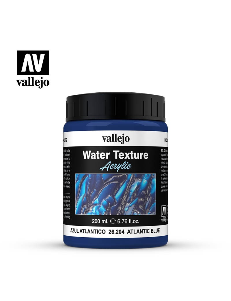 Vallejo Diorama Effect - Atlantic Blue - Water Texture 26204