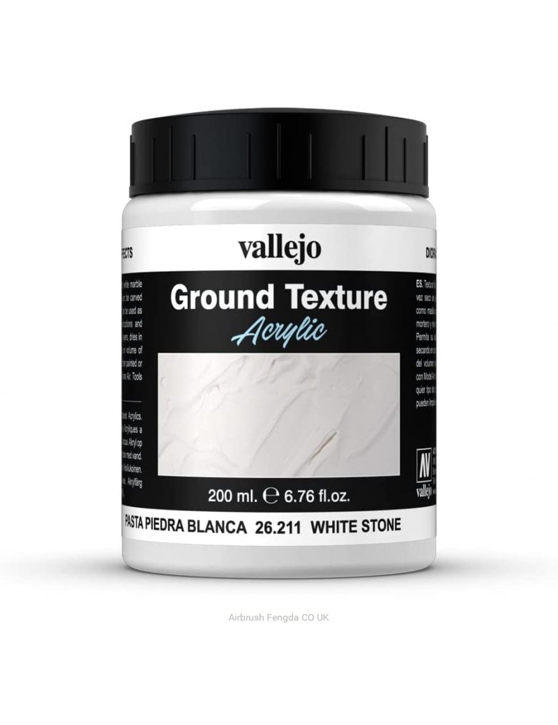 Vallejo Diorama Effect - White Stone - Ground Texture 26211