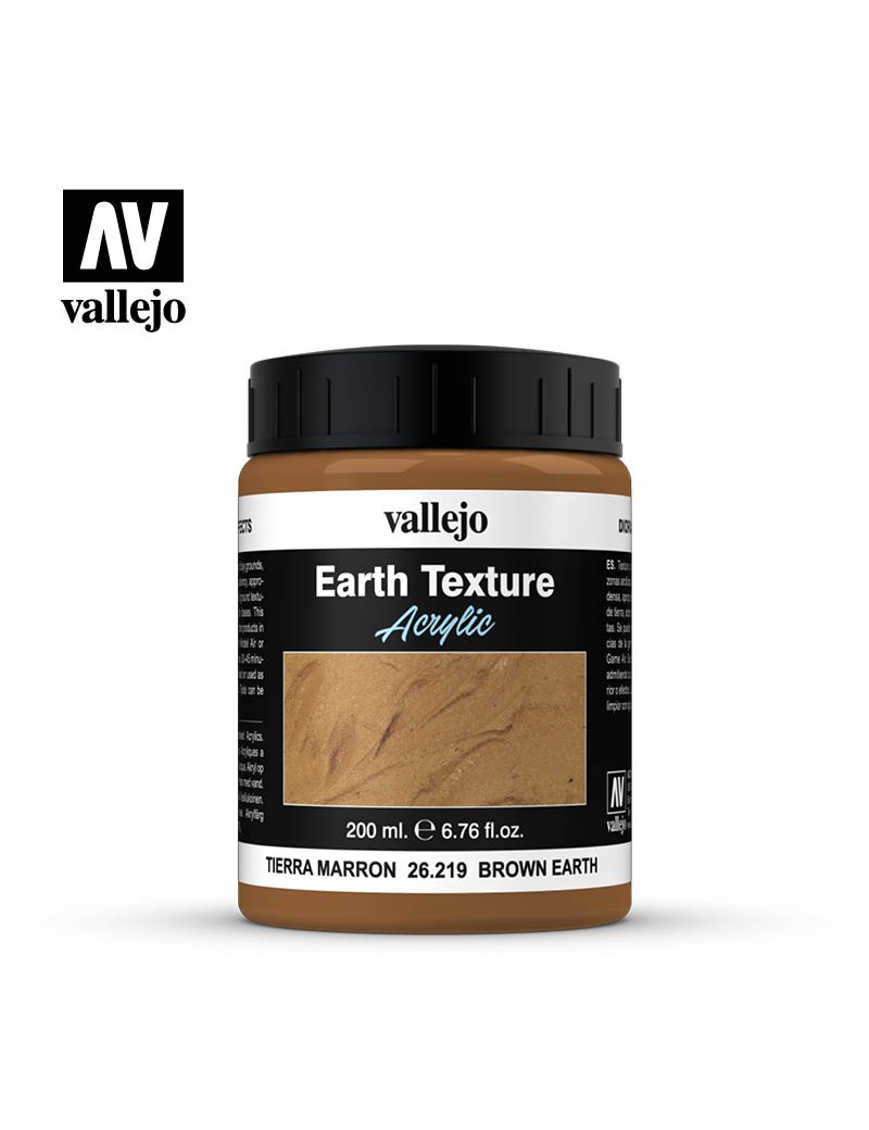 Vallejo Diorama Effect - Brown Earth - Earth Texture 26219
