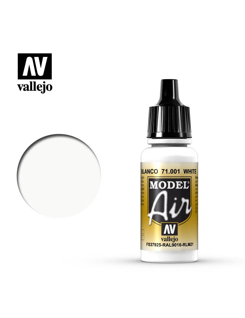 Vallejo Model Air - White (17 ml) - 71001