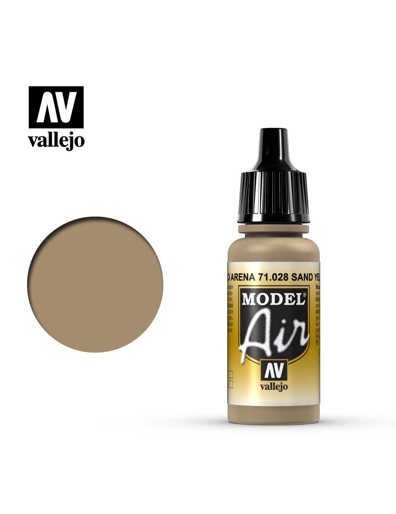 Vallejo Model Air - Sand Yellow (17 ml) - 71.028