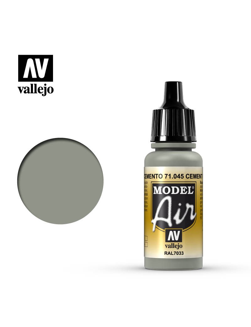 Vallejo Model Air - Cement Grey (17 ml) - 71.045