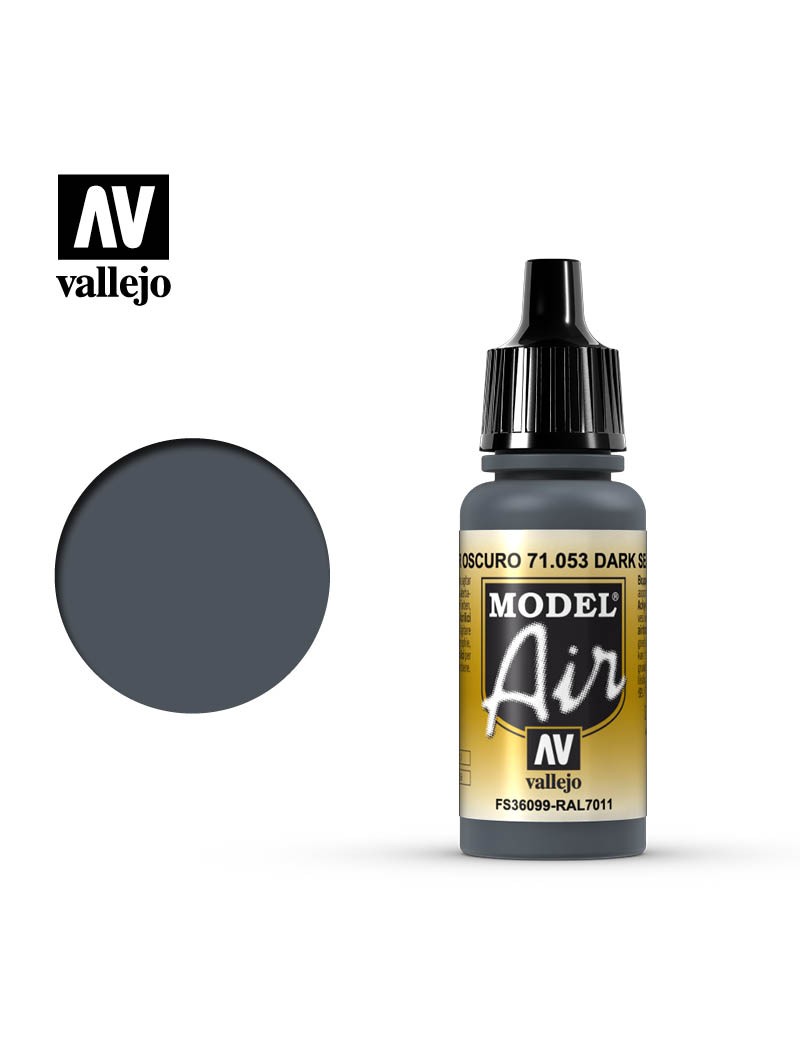 Vallejo Model Air - Dark Sea Gray (17 ml) - 71.053
