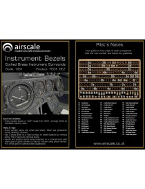 Airscale -  1/24 Photo-etched Instrument Bezels - 2412