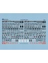 Airscale -  1/24 Allied Cockpit Placards & Dataplates (X334) - 