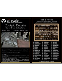 Airscale -  1/32 Photo-etched Cockpit Details - 3211