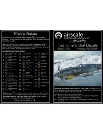 Airscale -  1/32 Luftwaffe Instruments (X51) - 3202
