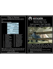 Airscale -  1/48 WW 1 Allied & German Instruments (X156) - 4809