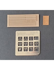 copy of Airscale -  1/32 Avro Lancaster B Mk I Instrument Panel Upgrade for HKM (Photo-Etch & Decal)