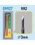 copy of Trumpeter - Model Chisel - F3 3mm x 3mm Square Tip - 9925