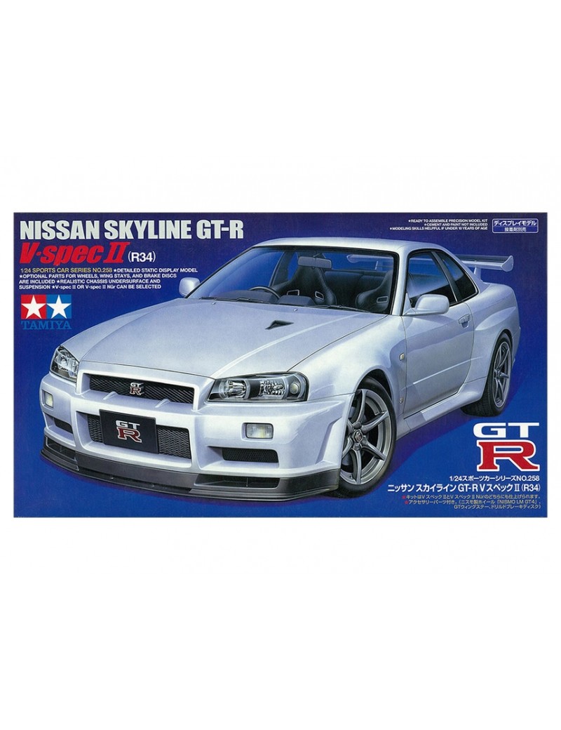 1/24 Nissan Skyline GT-R (R34) - V.spec II