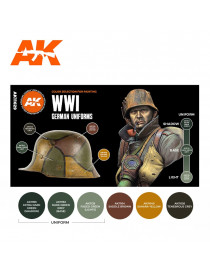 AK - 3rd Gen Acrylic WW 1 German Uniform Set - 11629