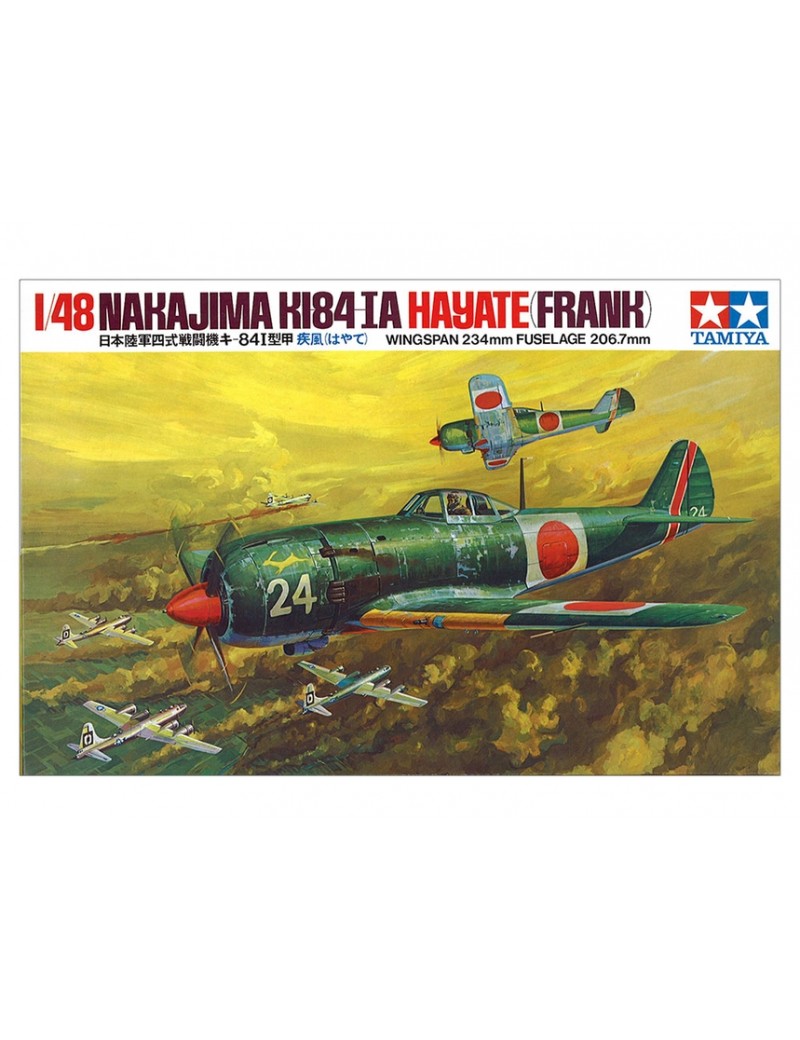 Tamiya - 1/48 Hayate Frank Aircraft - 61013