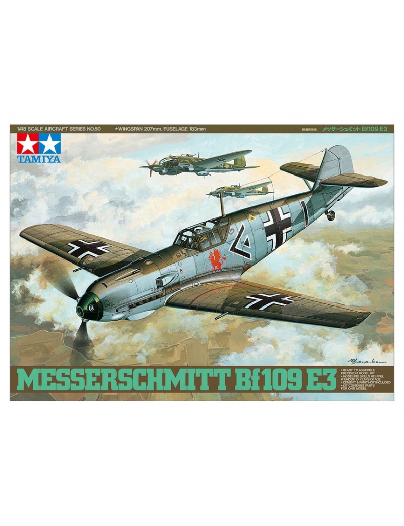 1/48 Tamiya Messerschmitt BF 109E E-3