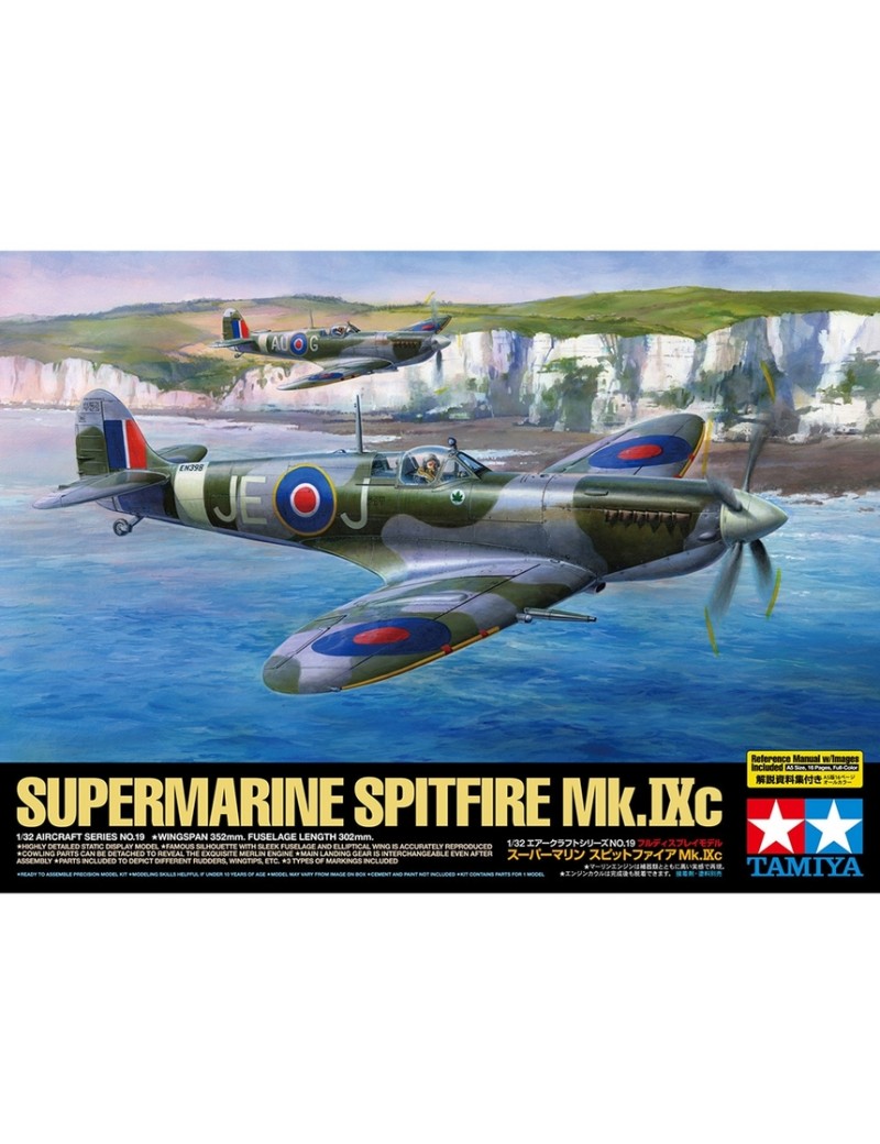 Tamiya - 1/32 Supermarine Spitfire Mk IXc Fighter - 60319