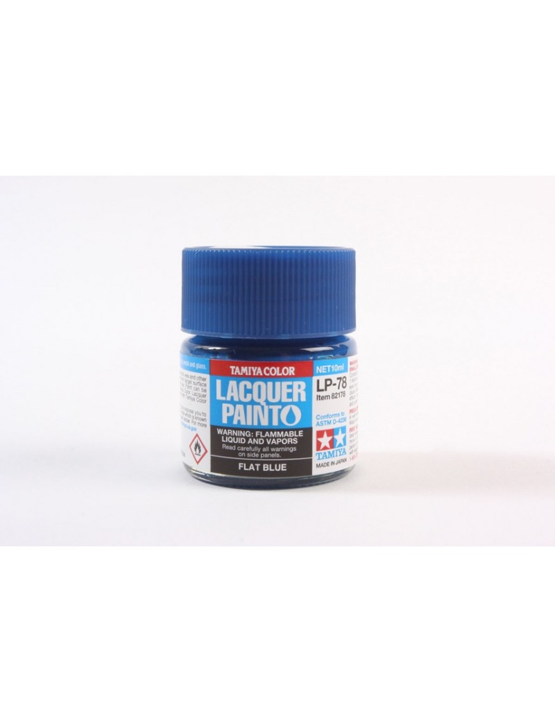 Tamiya - Color Lacquer Paint Flat Blue - LP78