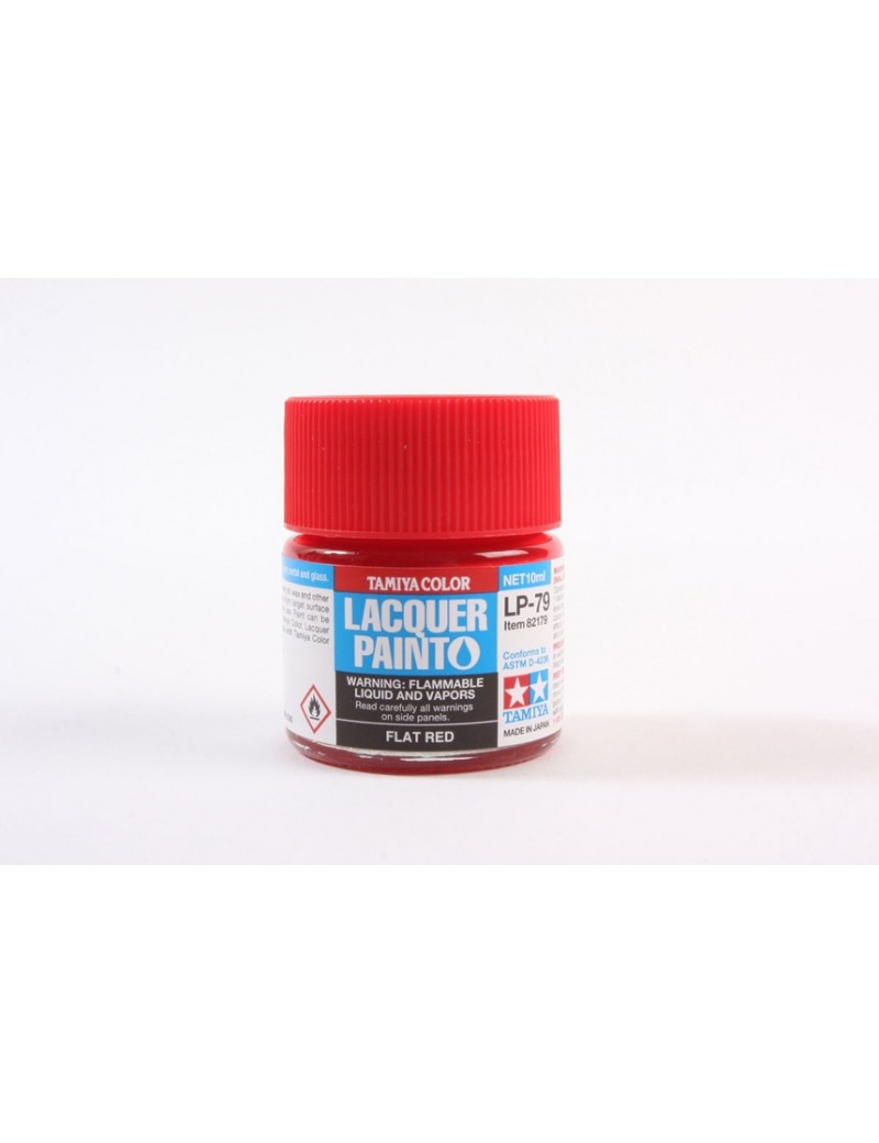 Tamiya - Color Lacquer Paint Flat Red - LP79