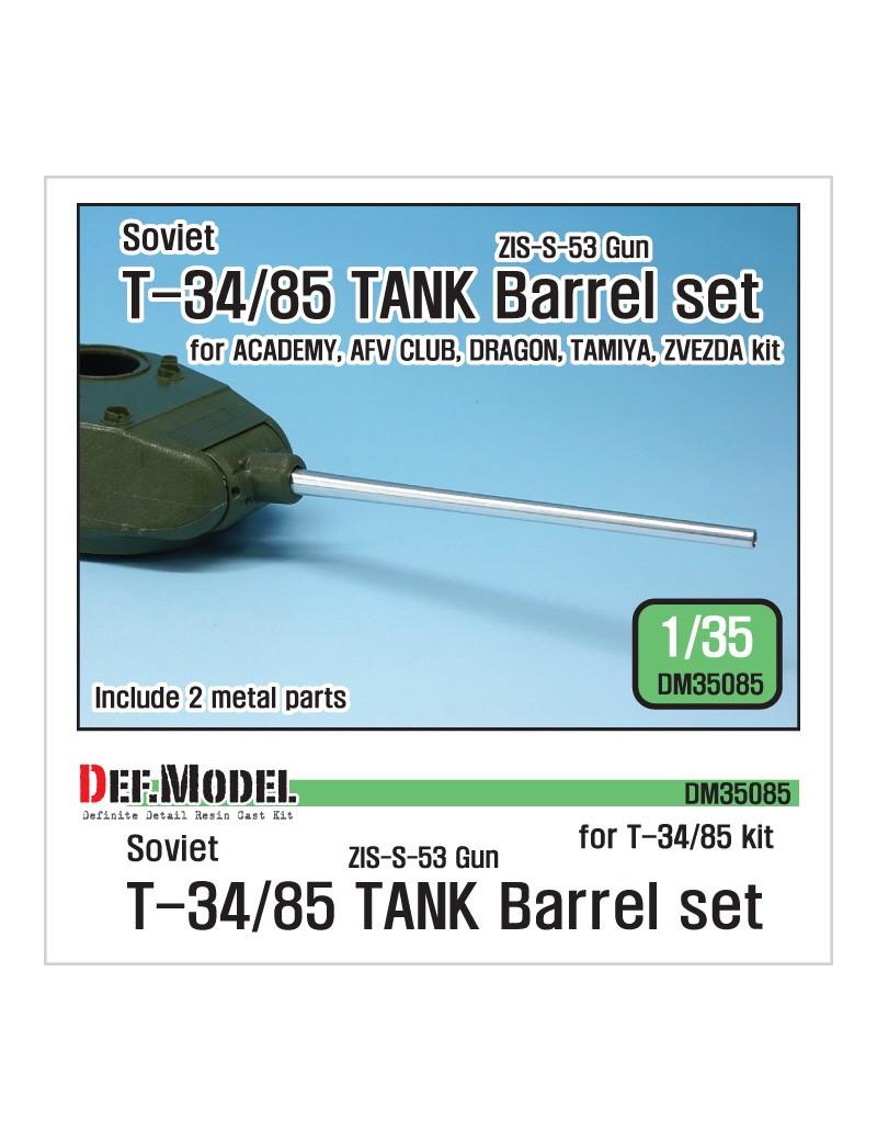 DEF - T-34/85 Barrel set - 35085