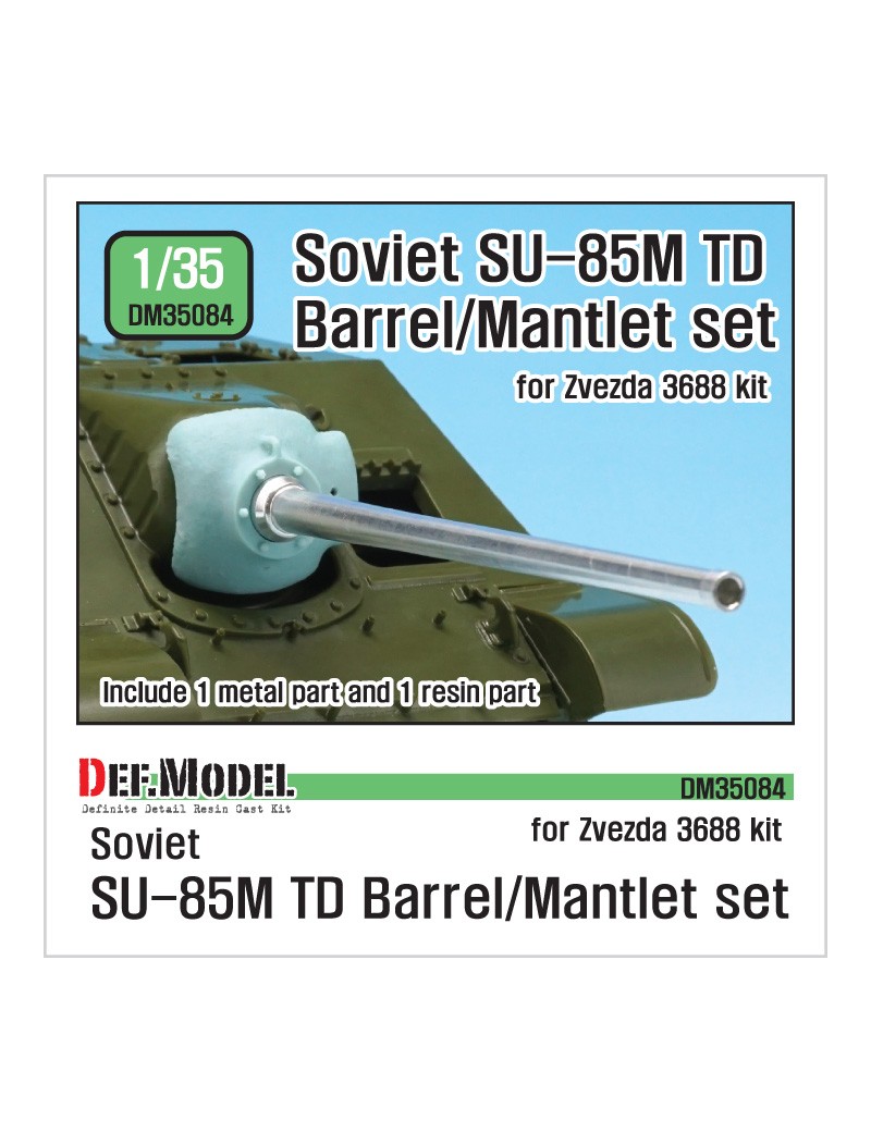 DEF - SU-85M TD D-5S Barrel / Mantlet set - 35084