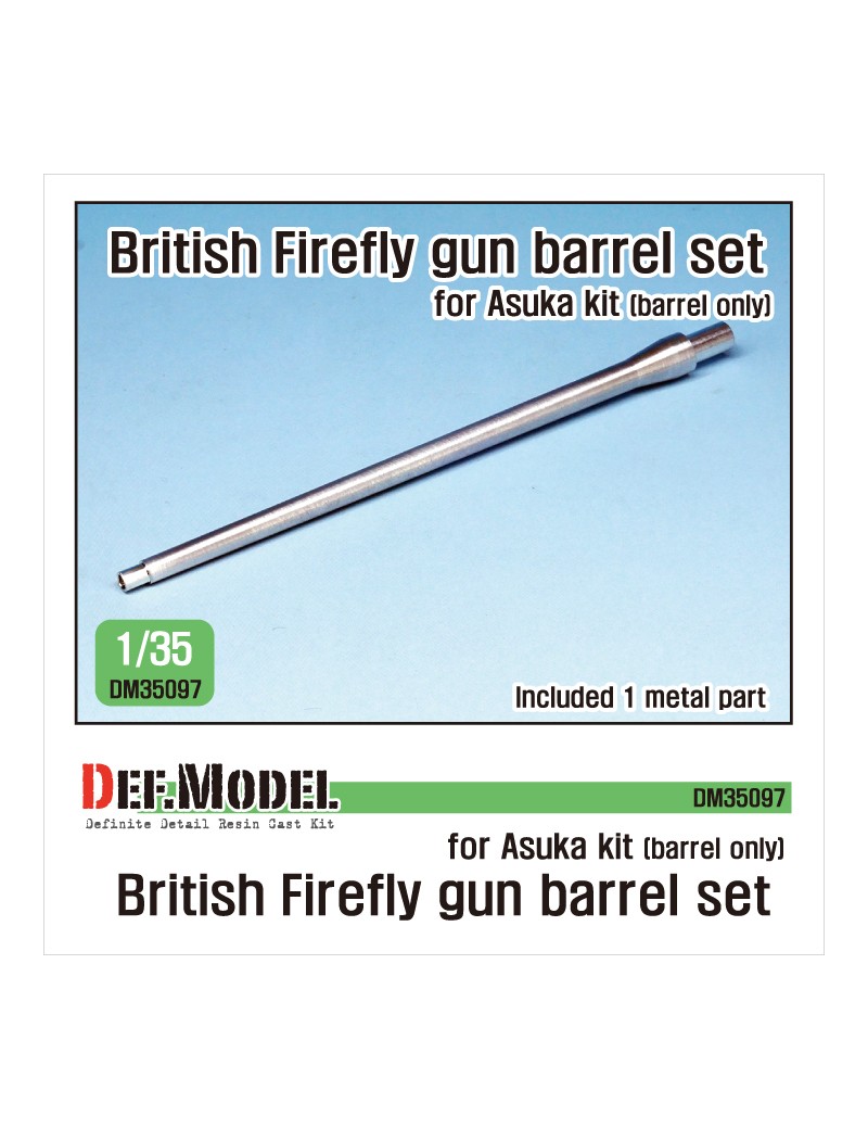 DEF - British Sherman Firefly metal barrel  (for Asuka 1/35) - 35097