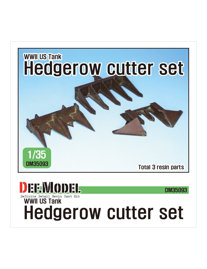 DEF - WWII US Tank hedgerow cutter set (for 1/35 kit) - 35093