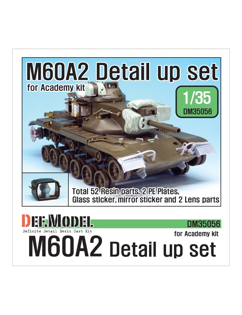 DEF - US M60A2 Detail up set (for Academy kit 1/35) - 35056