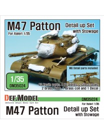 DEF - M47 Patton Detail up set- with stowage (for Italeri 1/35)  - 35024