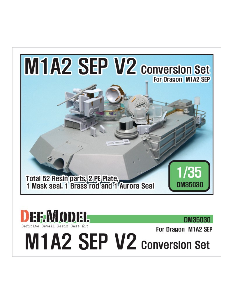 DEF - M1A2 SEP V2 Conversion set (for Dragon 1/35) - 35030
