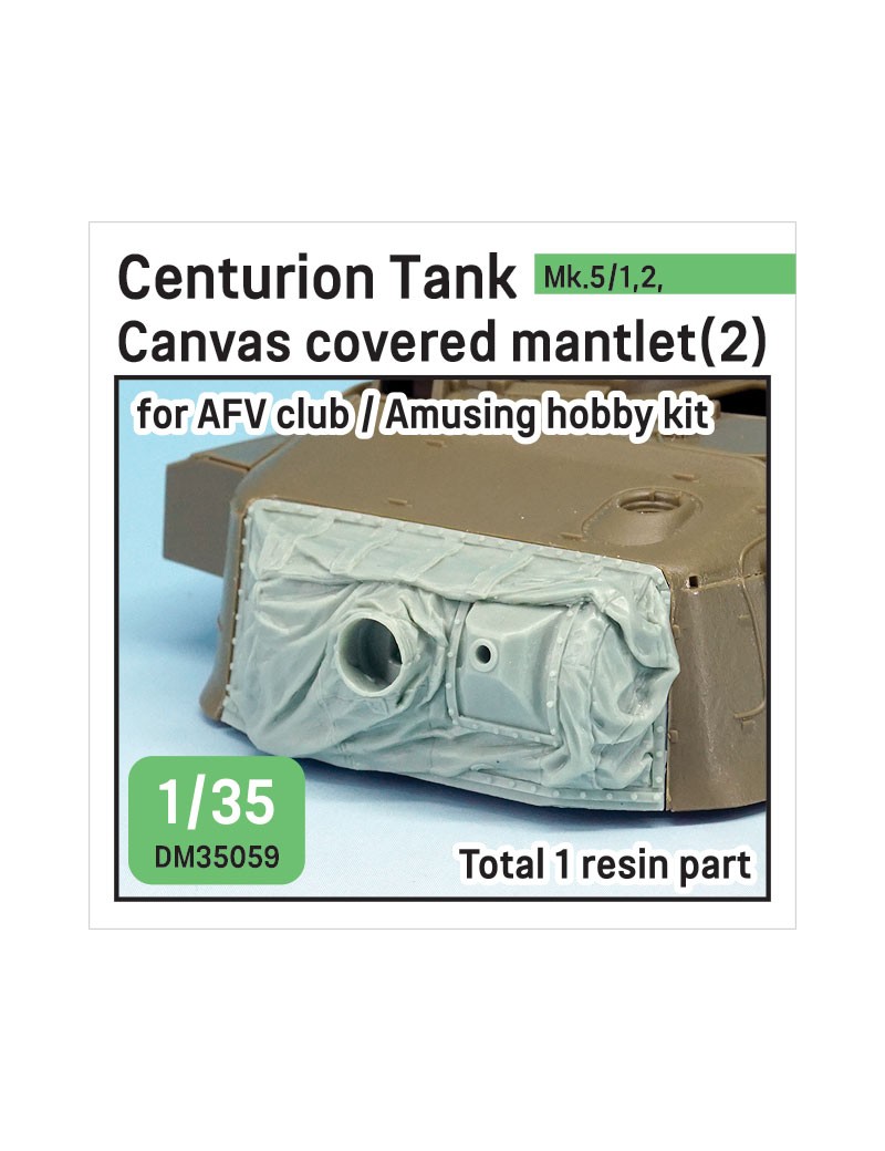 DEF - Centurion IDF Shot Mantlet w/ Canvas cover set - 35059