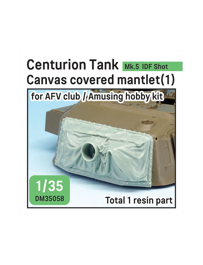 DEF - Centurion Mk.5/1 Mantlet w/ Canvas cover set - 35058