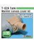 DEF - T-62A Tank Mantlet Canvas cover kit for Trumpeter T-62A kit - 35062