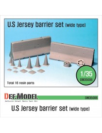 DEF - US Jersey Barrier set (Wide type)  - 35006