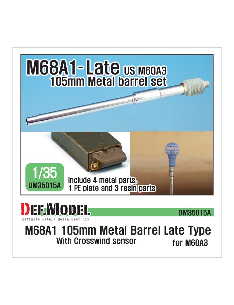 DEF - M68A1 105mm Metal Barrel Late Type(for M60A3) - 35015