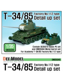 DEF - T-34/85 Fac.No. 112...