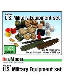 DEF - Ki1/35 Modern U.S. military Equipment set - 35070