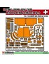 DEF - German King Tiger Last ver. PE detail up set (for 1/35 Academy kit) - 35005