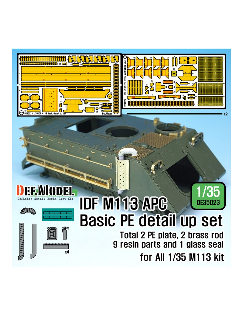 DEF - IDF M113 APC Basic PE Detail up set  - 35023