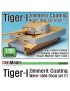 DEF - Tiger-I Mid/Late Zimmerit Decal set No 1 - 35004