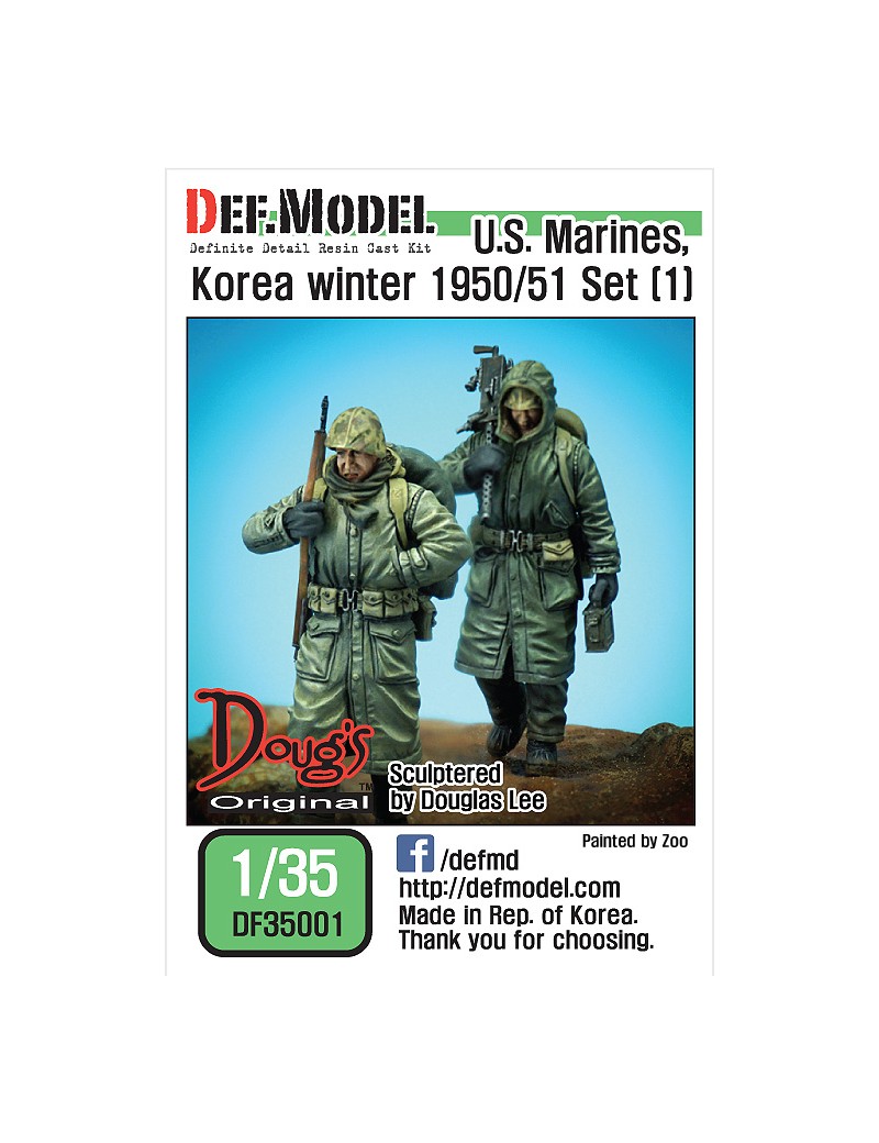 DEF Model: US Marines Koera Winter 1950/51 No 1 - 2 Figure included