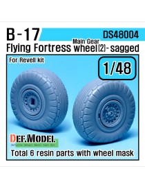 DEF Model -  B-17 Flying Fortress Wheel set 2 (for Revell 1/48) - 48004