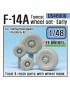 DEF Model -  F-14A Tomcat Wheel set-Early (for TAMIYA 1/48) - 48009