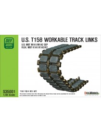 DEF - T158 Workable Track Set (for 1/35 M1 Abrams) - S35001